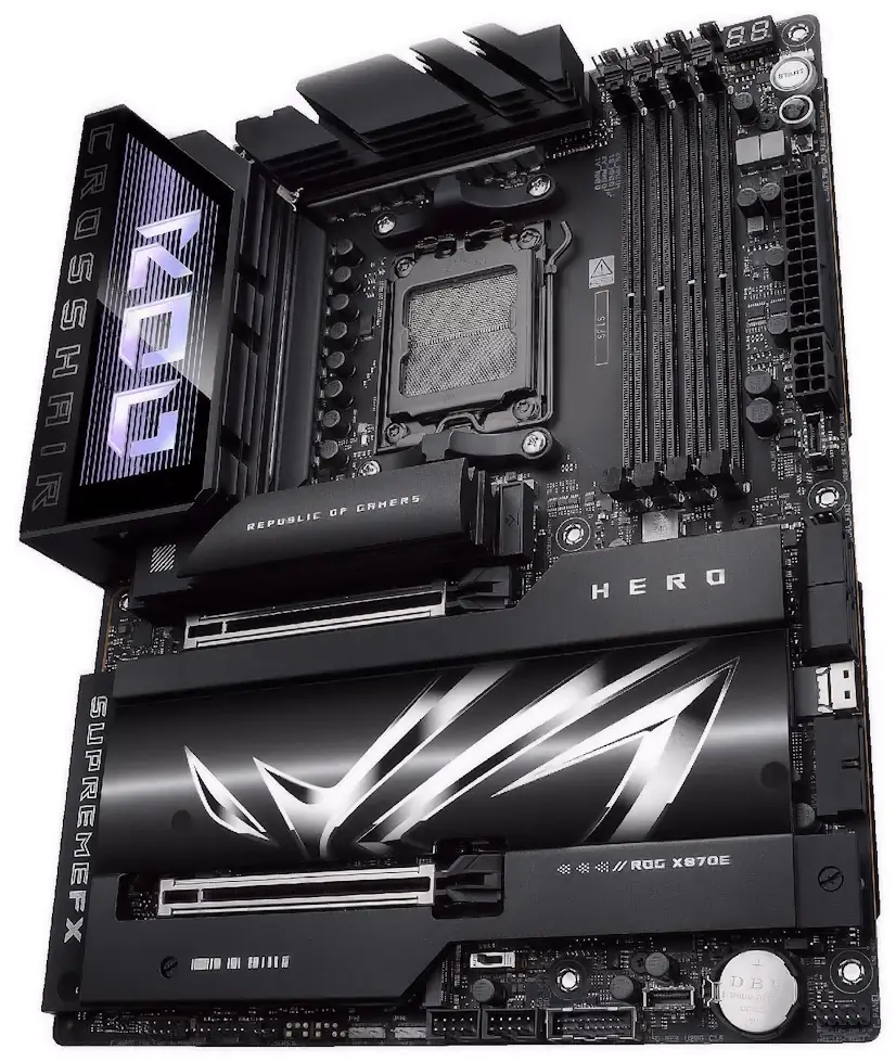 Montaje Placa Base ASUS ROG CROSSHAIR X870E DARK HERO Caraquiz Caraquiz PC - Montaje Placa Base ASUS ROG CROSSHAIR X870E DARK HERO Caraquiz