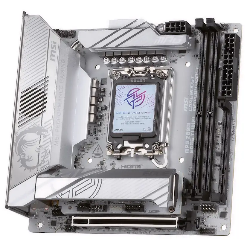 Montaje Placa Base MSI MPG Z890I EDGE TI WIFI Gaming PC Caraquiz Montaje Placa Base MSI MPG Z890I EDGE TI WIFI Gaming PC Caraquiz
